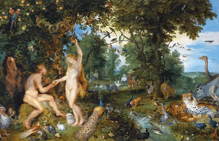 The Garden of Eden by Jan Brueghel the Elder
